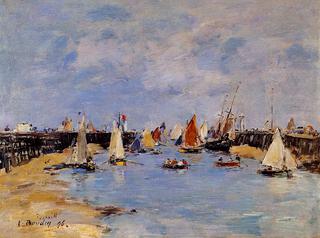 Trouville, the Jettys, Low Tide