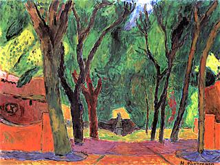 The Park at the Villa Massimo in Rome