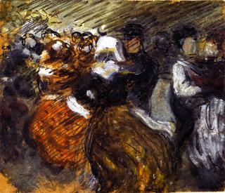 Dancing Fishermen in Brittany