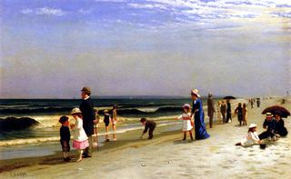 On the Beach at Coney Island