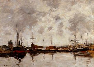 Deauville, the Harbor