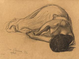 Girl Lying