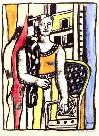 Woman with a Scarf