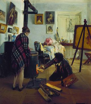 In the Artist's Studio