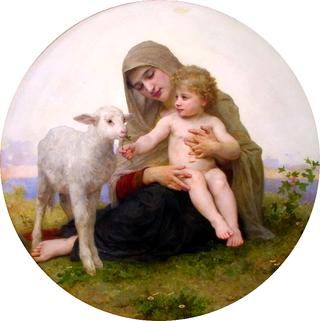 The Virgin with the Lamb