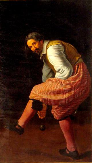 Ritratto di giocatore con palla