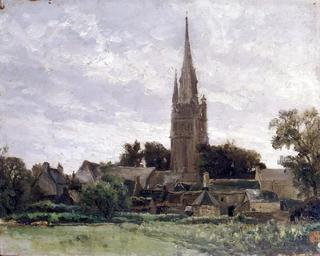 Church Tower near Douarnenez
