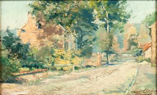 Main Road through Drogenbos