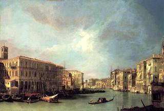 Grand Canal: Looking North from near the Rialto Bridge