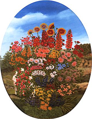 Figures in a Flowering Garden