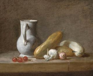 Still Life with Cherries and Turnips