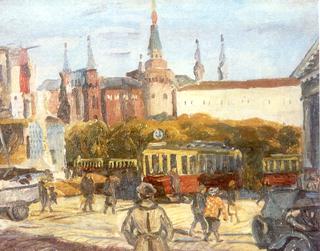 Manezh Square, Moscow