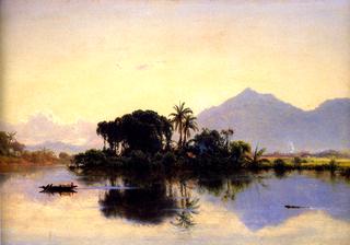 River Scene, Ecuador (I)