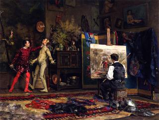 In the Artist's Studio