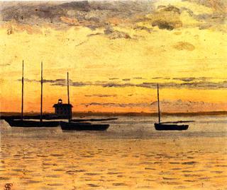 Seascape at Sunset