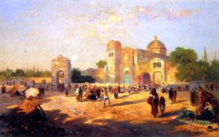 Mexican Plaza, Market Day