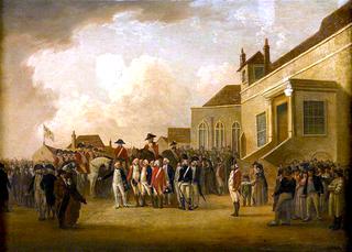 Frederick Augustus, Duke of York, Reviewing Troops in Flanders