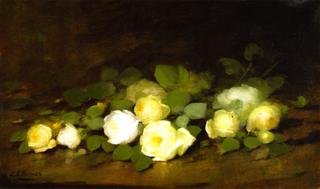 Still Life of Yellow Roses