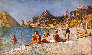 Beach in Simeiz