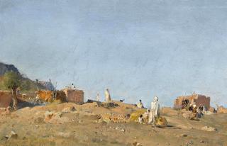 Un village berbère, Algérie