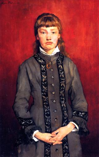Girl with Folded Hands