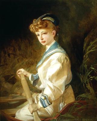 Girl in a Boat
