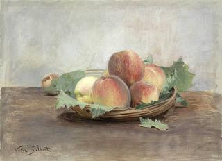 Still Life with Peaches