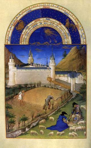 Les Tres Riches Heures du duc de berry: Juillet