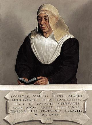 Portrait of Abbess Lucrezia Agliardi Vertova