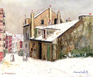The House of Mimi Pinson in the Snow