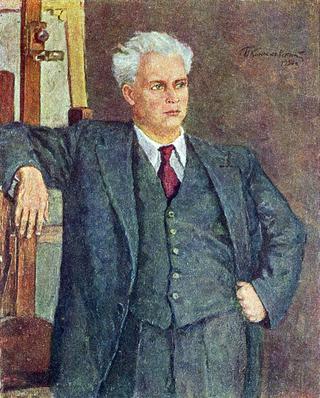 Portrait of film director Alexander Dovzhenko