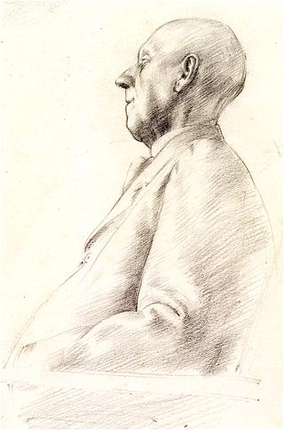 Portrait Study of Henry Tonks