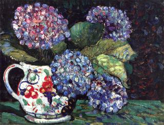 Still Life with Hydrangeas