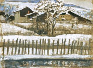 Village in Winter