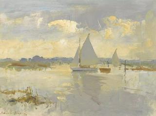Evening in Heigham Sound