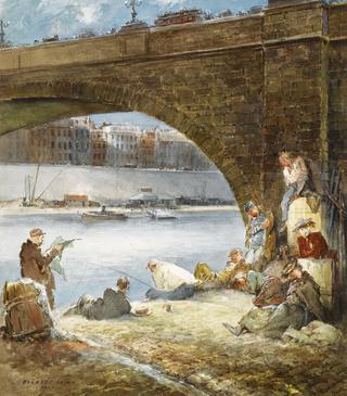 Fishing on the Seine