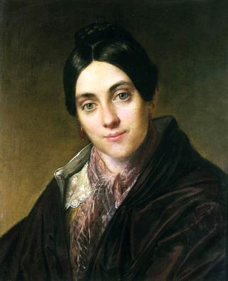 Portrait of L.K. Makovskaya