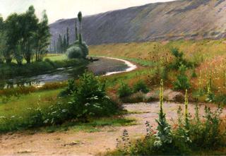 The River at Pagny la Blanche-CÃ´te