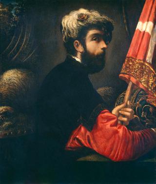 Portrait of a Man as Saint George
