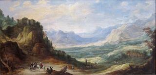 View of the Alps