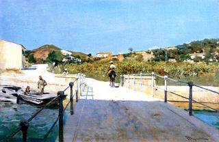 Il ponticello a Portoferraio