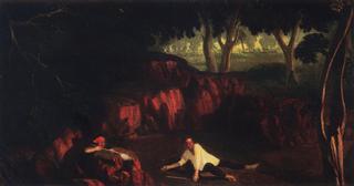 Landscape with Hunter