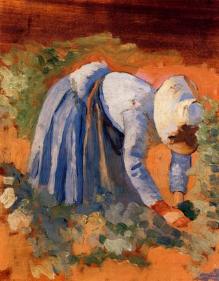 Study for 'The Grape Pickers'