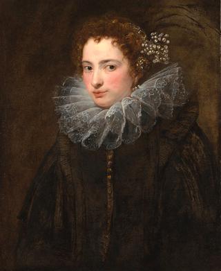 Portrait of a Lady in a Black Dress