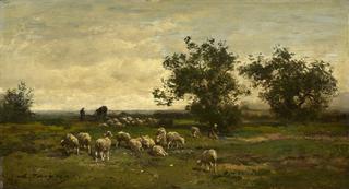 Landscape with Sheep