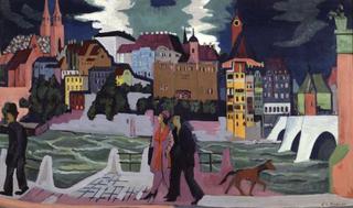 View of Basel and the Rhine