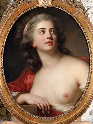 Head of a bacchante