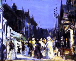 In Paris-Plage, Night