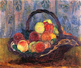Still Life with Peaches