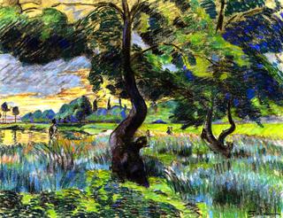 Women on the Banks of a River